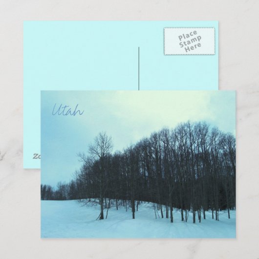 Landschaftlich Utah Postkarte (Vorne/Hinten)