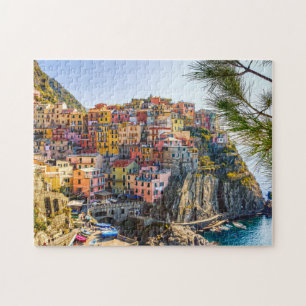 Landschaftlich Village, Cinque Terre, Ligurien, It Puzzle
