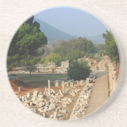 Landschaftlich von Ephesus, Türkei, Untersetzer (Vorne)