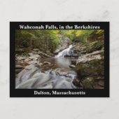 Landschaftlich Wahconah Falls Postcard - Dalton, M Postkarte (Vorderseite)