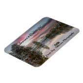Landschaftlich Winter Scottish Loch Eilein zu Weih Magnet (Linke Seite)