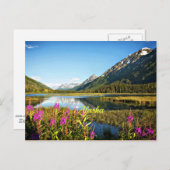 Landschaftliche Alaska, gekennzeichnet Postkarte (Vorne/Hinten)
