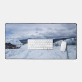 Landschaftliche Alaska Glacier Desk Mat Schreibtischunterlage (Tastatur & Maus)