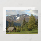 Landschaftliche Alaska-Postkarte Postkarte (Vorne/Hinten)