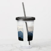 Landschaftliche Alpen Foto Acryltrinkbecher (Links)