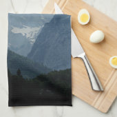 Landschaftliche Alpen Foto Geschirrtuch (Viertel Falte)