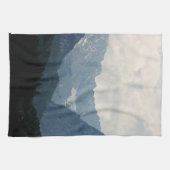 Landschaftliche Alpen Foto Geschirrtuch (Horizontal)