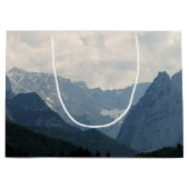 Landschaftliche Alpen Foto Große Geschenktüte (Vorderseite)