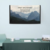 Landschaftliche Alpen Foto Naturerlebnis Banner (Messeveranstaltung)
