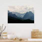 Landschaftliche Alpen Foto Poster (Küche)