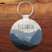 Landschaftliche Alpen Foto Schlüsselanhänger (Vorderseite)