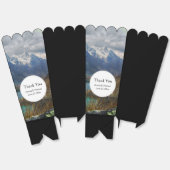 Landschaftliche Alpen Foto Vielen Dank Geschenkschachtel (Ungeklappt)