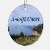 Landschaftliche Amalfi-Küste in Italien Keramik Ornament (Links)