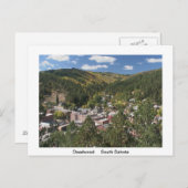 Landschaftliche amerikanische Postkarte (Vorne/Hinten)