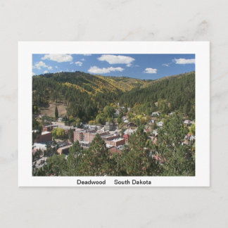 Landschaftliche amerikanische Postkarte