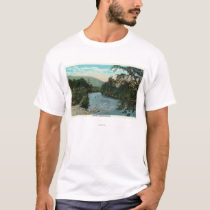 Landschaftliche Ansicht der guten Fischerei T-Shirt