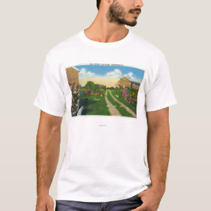 Landschaftliche Ansicht von Möven-Insel T-Shirt