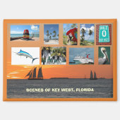 Landschaftliche Ausblicke West, Florida Magnet (Vorderseite)