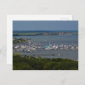 Landschaftliche Aussicht auf den Hafen von Florida Postkarte (Vorne/Hinten)
