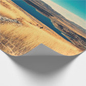 Landschaftliche Aussicht auf den John Gipfelpunkt, Geschenkpapier (Ecke)