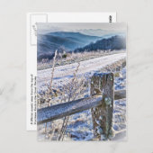 Landschaftliche Aussicht auf den Kauf des Knob Win Postkarte (Vorne/Hinten)