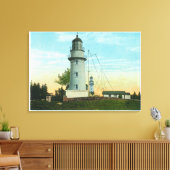 Landschaftliche Aussicht auf die Promenade des Wes Leinwanddruck (Insitu (Wohnzimmer))