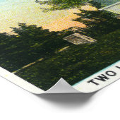 Landschaftliche Aussicht auf die Promenade des Wes Poster (Ecke)