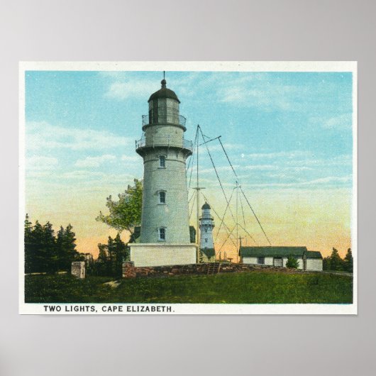 Landschaftliche Aussicht auf die Promenade des Wes Poster (Vorne)