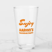 Landschaftliche Aussicht auf Nachtbachelor Glas (Vorderseite)