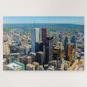 Landschaftliche Aussicht auf Toronto vom KN-Turm, Puzzle