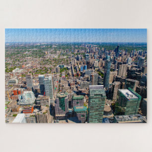Landschaftliche Aussicht auf Toronto vom KN-Turm, Puzzle
