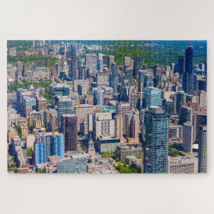 Landschaftliche Aussicht auf Toronto vom KN-Turm, Puzzle