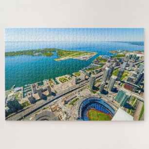 Landschaftliche Aussicht auf Toronto vom KN-Turm, Puzzle