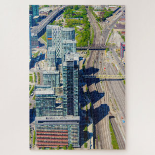 Landschaftliche Aussicht auf Toronto vom KN-Turm, Puzzle