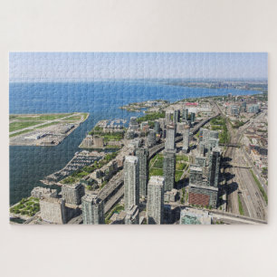 Landschaftliche Aussicht auf Toronto vom KN-Turm, Puzzle
