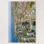 Landschaftliche Aussicht auf Toronto vom KN-Turm, Puzzle (Vertikal)