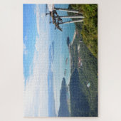 Landschaftliche Aussicht Langkawi Bergbahn mit Aus Puzzle (Vertikal)