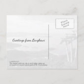 Landschaftliche Aussicht Langkawi Cable Car Travel Postkarte (Rückseite)