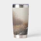 Landschaftliche Bahntrassen im ländlichen Raum Per Thermobecher (Vorderseite)