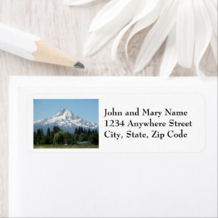 Landschaftliche Berg Hood Landschaft Rücksendeadre