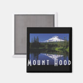 Landschaftliche Berghütte Magnet (Vorderseite/Rückseite)