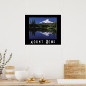 Landschaftliche Berghütte Poster (Küche)