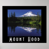 Landschaftliche Berghütte Poster (Vorne)