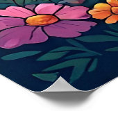 Landschaftliche Berglandschaft am Lago Maggiore Poster (Ecke)