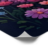 Landschaftliche Berglandschaft am Lago Maggiore Poster (Ecke)