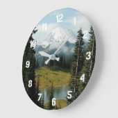 Landschaftliche Berglandschaft Große Wanduhr (Winkel)