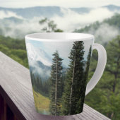 Landschaftliche Berglandschaft Milchtasse