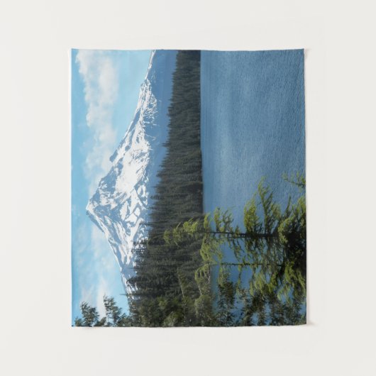 Landschaftliche Berglandschaft Wandteppich (Vorderseite)