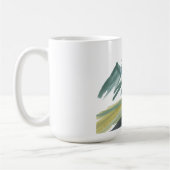 Landschaftliche Bergstrasse Wasserfarbe Tasse (Links)