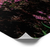 Landschaftliche Bergwelt Poster (Ecke)